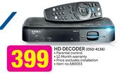 DSTV HD Decoder DSD 4136