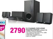 LG 5.1 Channel DVD Home Theatre System LHD625-FB