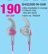 Philips SHQ1300 In Ear-Per Pair