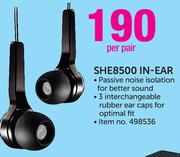 Philips SHE8500 In Ear-Per Pair