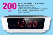 Philips Dual Alarm Clock AJ3115