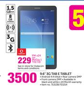 Samsung 9.6" 3G Tab E Tablet-On My Gig 1 Top Up