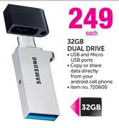 Samsung 32GB Dual Drive-Each