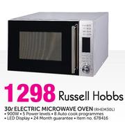 Russell Hobbs 30Ltr Electric Microwave Oven RHEM30L
