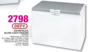 Defy 210 Metallic Silver Chest Freezer DMF451