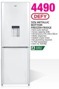 Defy 323Ltr Metallic Bottom Freezer Fridge