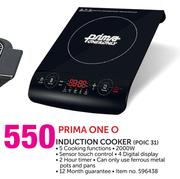 Prima One O Induction Cooker POIC 31