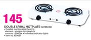 Logik Double Spiral Hotplate GH9619C
