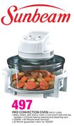Sunbeam Pro Convection Oven SPCO-1200