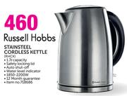 Russell Hobbs 1.7Ltr Stainless Cordless Kettle RHCK