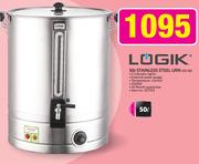 Logik 50Ltr Stainless Steel Urn ZD 50