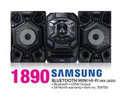 Samsung Bluetooth Mini Hi-Fi MX-J630