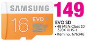 Samsung 16GB Evo SD