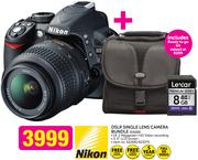 Nikon DSLR Single Lens Camera Bundle D3100
