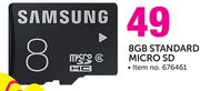 Samsung 8GB Standard Micro SD