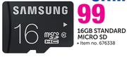 Samsung 16GB Standard Micro SD