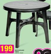 Cenplast 90Cm Round Table-Each