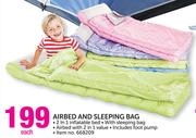 Camp Master Airbed And Sleeping Bag-Each