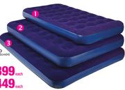 Camp Master Single Flocked Airbed-181cm(L) x 99cm(W) x 22cm(H) Each