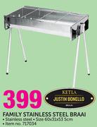Family Stainless Steel Braai