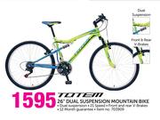 Totem 26" Dual Suspension Mountain Bike