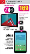 Vodacom 10" Smart Power Tab+ 7" Smart Tab 3G-On MyMeg 500 TopUp