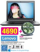 Lenovo Intel Celeron Notebook IDEAPAD 300