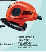 Black & Decker 55W Mouse Sander KS161BCQS