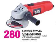 Black & Decker 900W Firestorm Angle Grinder