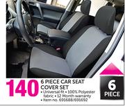 Stingray 6 Piece Car Seat Cover Set-Per Set