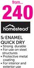 Homestead Enamel Quick Dry-5Ltr