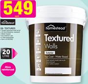 Homestead Textured-20Ltr Each