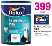 Dulux Luxurious Silk-5Ltr Each
