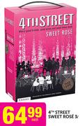 4th Street Sweet Rose-3Ltr Each