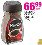 Nescafe Classic Coffee-200g Each