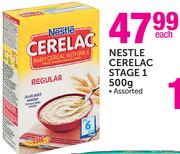 Nestle Cerelac Stage 1 Assorted-500g
