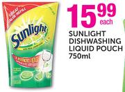 Sunlight Dishwashing Liquid Pouch-750ml