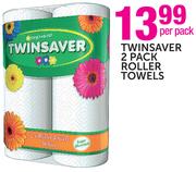 Twinsaver 2 Pack Roller Towels-Per Pack