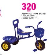 Assorted Trike Basket-Each