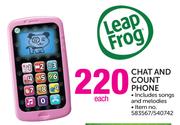 Leap Frog Chat And Count Phone-Each