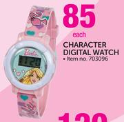 Barbie Character Digital Watch-Each