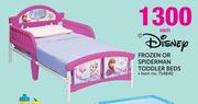 Disney Frozen Or Spiderman Toddler Beds-Each