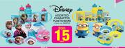 Disney Assorted Character Plasticware-Each