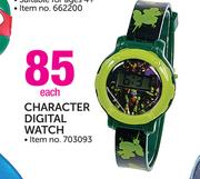 Nickelodeon Turtles Character Digital Watch-Each