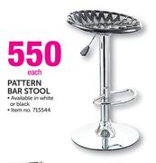 Pattern Bar Stool-Each
