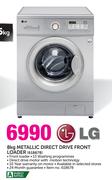 LG 8kg Metallic Direct Drive Front Loader 618678