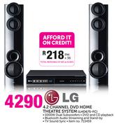 LG 4.2 Channel DVD Home Theatre System LHD675-FC