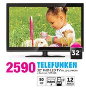 Telefunken 32" FHD LED TV TLED32FHDP