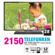 Telefunken 28" FHD LED TV TLEDE-28FHD