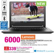 Lenovo Intel Celeron Notebook IDEAPAD300